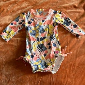 Ruffle butts one piece suit